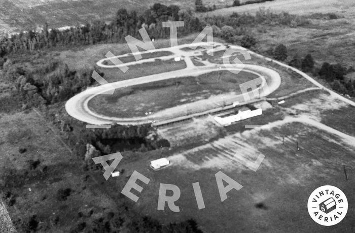 aerial photo Mottville Speedway, Mottville